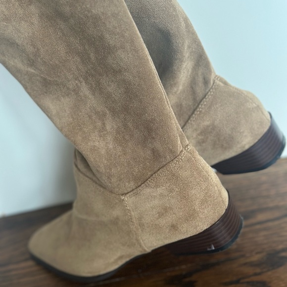 Woman Chamois leather boots (size 6) - Picture 3 of 4